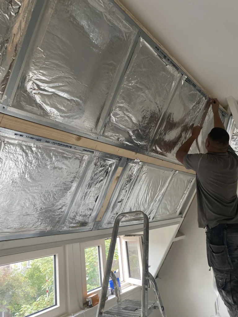 muren isoleren binnenkant een duurzame woning